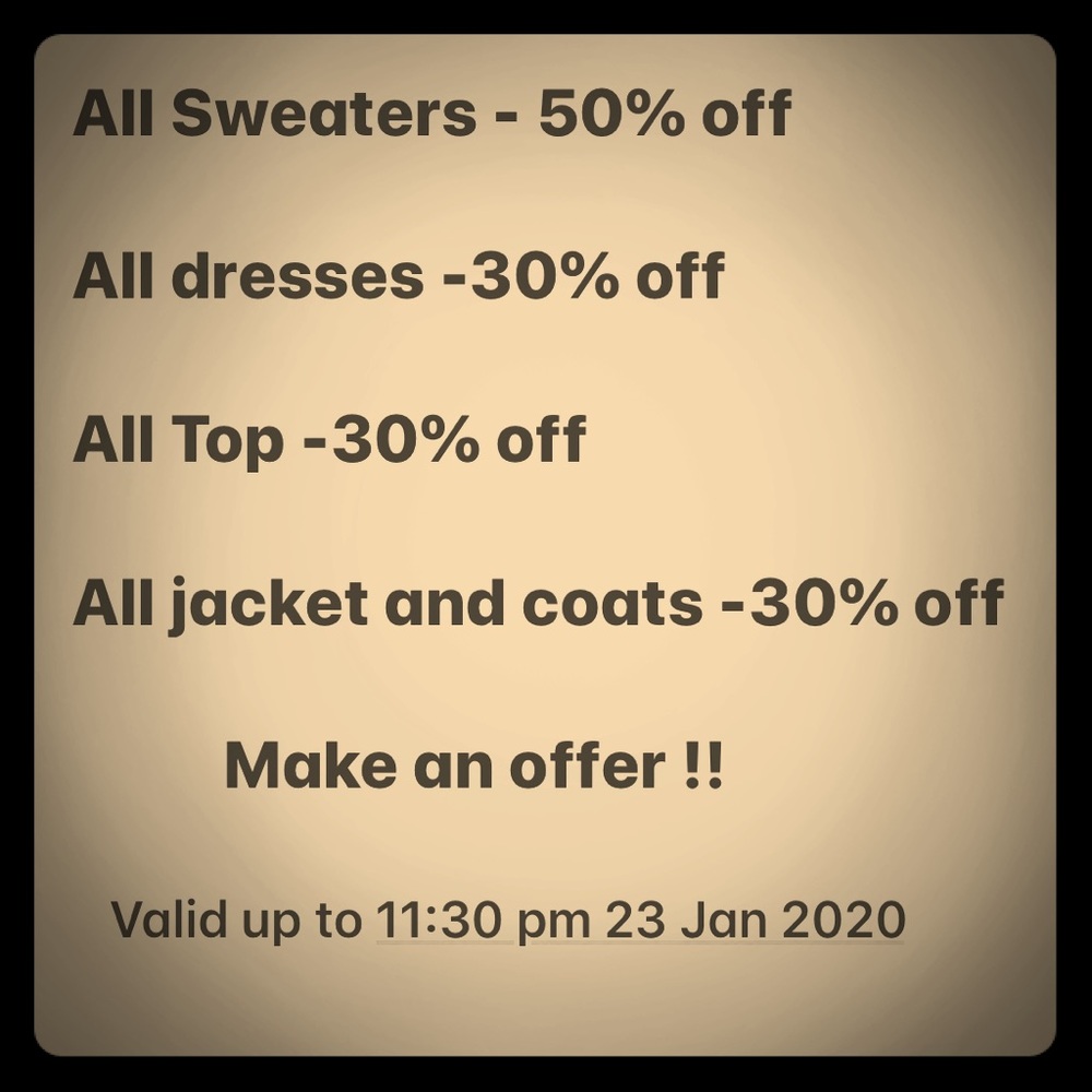 Offer !!